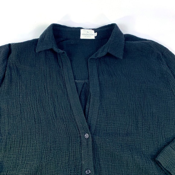 The Handloom Los Angeles Echo Mini Shirt Womens OS Black‎ Turkish Cotton Lagenlk - Picture 5 of 13